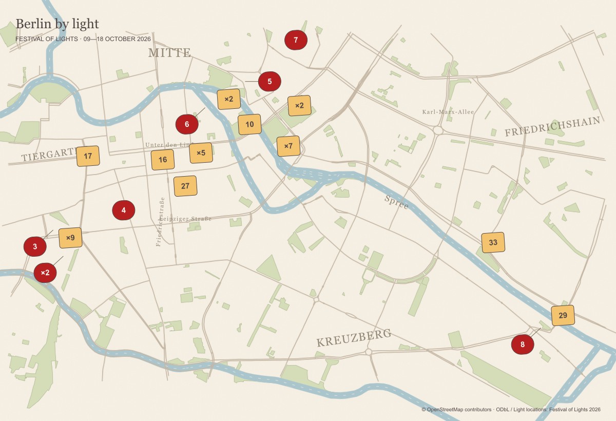 Berlin Festival of Lights 2026: a visitor guide